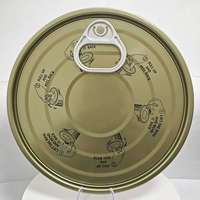 Vente en gros d'usine 603 #   Bouchon facile à ouvrir en porcelaine blanche TFS de 153 mm pour boîte de conserve de ketchup et sauce tomate