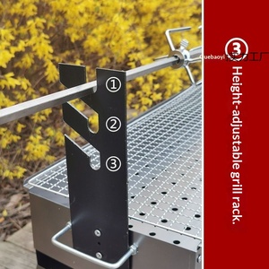 Parrilla Eléctrica Giratoria Automática de Carbón con Construcción Metálica para <span class=keywords><strong>Barbacoa</strong></span> al Aire Libre - Product Image 3