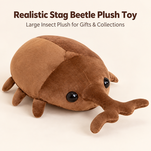 Juguete de peluche de la serie de animales marinos de dibujos animados: insecto de bolsillo, unicornio, <span class=keywords><strong>escarabajo</strong></span>, <span class=keywords><strong>jirafa</strong></span>, pez sierra. Logotipo personalizable, malla lavada, supersuave, antiestrés. - Product Image 1