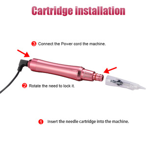 Máquina de maquillaje permanente Ybeauty, pluma de tatuaje eléctrica con longitud de aguja ajustable para tinte de cejas y labios - Product Image 4