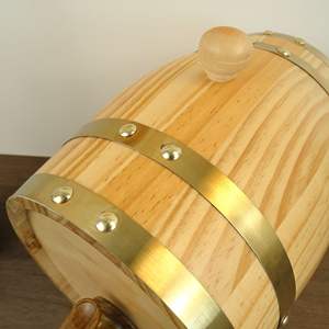 Table de fûts <span class=keywords><strong>en</strong></span> <span class=keywords><strong>bois</strong></span> de chêne vintage <span class=keywords><strong>en</strong></span> gros Mini fûts de vin <span class=keywords><strong>en</strong></span> chêne français - Product Image 3