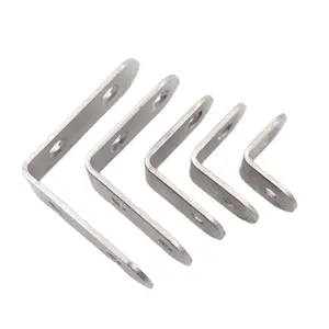 Custom Stamp L Shaped Angle Corner Bracket Aluminum Stainless Steel Galvanized L-shaped Type Wall Bracket