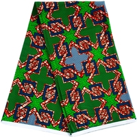 Conteneur Stock Usine Prix Grade B Tissus Africains Véritable Cire Coton Java Ankara Pagne Dentelle