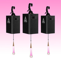 XL Treuil Rgb Coloré Dmx Led Ascenseur Cristal Lampe Système Lumières Cinétiques pour Scène Disco Bar