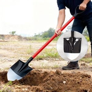 Pala de Jardín de Acero al Carbono Duradera Vetex al por Mayor |   Pala para Acampar y Combatir Incendios al Aire Libre con Mango Ergonómico - Product Image 3