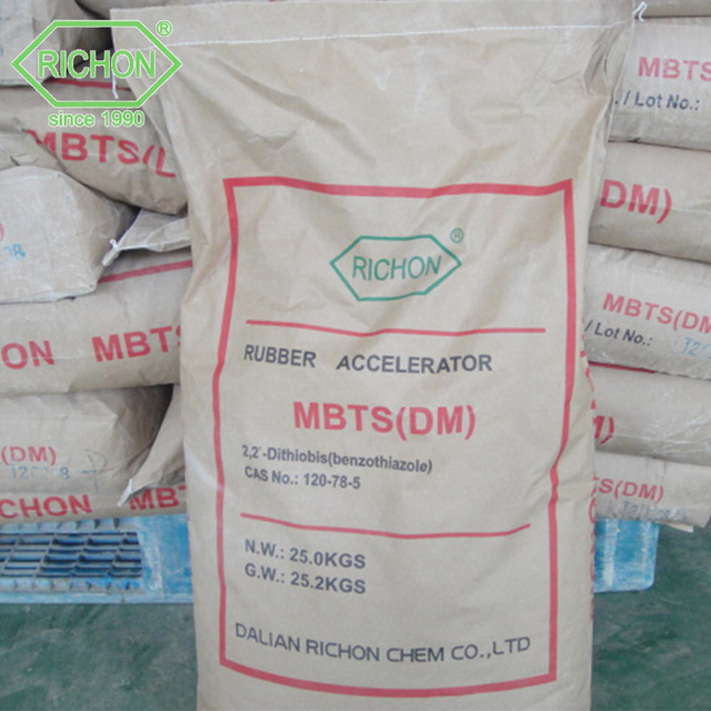 Rubber Accelerator MBTS(DM) Powder With REACH 2,2'-Dibenzothiazole Disulfide for Tires Shoes