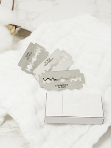 Maquinilla de Afeitar de Seguridad de Acero Inoxidable Desechable con Hoja de Doble Filo, Marca <span class=keywords><strong>ENMU</strong></span>, Modelo M740 - Product Image 3