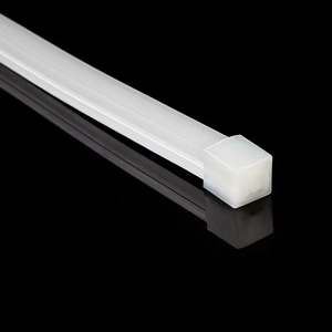 Safe Low Voltage 12V 24V 15x15mm Triple Side Emitting <b>LED</b> Neon Rope <b>Light</b> Flexible Silicone Strip for Car Interior Cabinet Shelf - Product Image 1