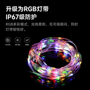 Portable High Beam Headlight Led Camping <b>Light</b> With <b>String</b> <b>Lights</b> For Tent <b>Outdoor</b> Use - Product Image 5