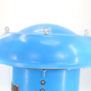 Ventilador Axial Antiexplosión BDWT-I-9 4KW de Techo para Ventilación Industrial, Aleación de Aluminio Azul - Product Image 4