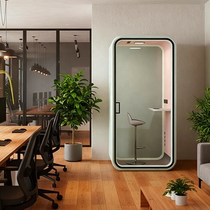 Thiết kế mới cách âm riêng tư tiếng ồn văn phòng gian hàng điện thoại làm việc cuộc họp văn phòng Pod gian hàng điện thoại di động im lặng cách âm gian hàng - Product Image 1