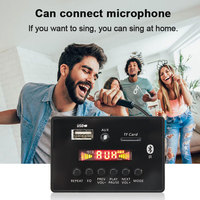 VIRE Carte de décodeur MP3 stéréo Bluetooth sans fil Karaoké Lecteur MP3 USB Module de lecture audio