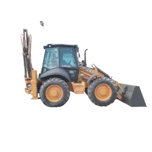 A used CASE 695 Super Backhoe Loader that is a digger excavator machine is available for sale at a cheap price and comes with sp