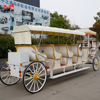 Vente en gros de calèches électriques, calèches de mariage électriques, calèches électriques de style européen pour la visite des monuments