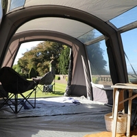 Tente de camping gonflable ZHUIFENG grande et sombre pour chambre à coucher, double couche, ouverture rapide automatique, quatre saisons, climatisée pour l'extérieur