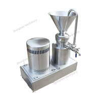 Broyeur d'aliments humides en acier inoxydable, machine à broyer cacao, noix de cajou, pistaches, noisettes, cacahuètes, sésame, pâte de noix
