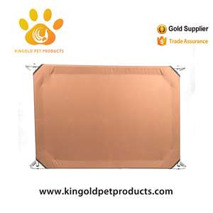 Cama Impermeable para Mascotas con Marco Metálico, Cama Elevada para Perros, Cama Portátil de Malla para Acampar - Product Image 5