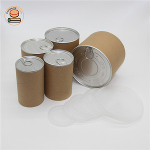 Thiết Kế Nhỏ Thức Ăn Vật Nuôi/Sô Cô La/Matcha Bột/Trà/Snack Kín Giấy Ống <span class=keywords><strong>Container</strong></span> Bột Thực Phẩm & Đồ Uống Bao Bì Xi Lanh - Product Image 6