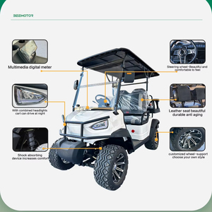 Carrito de Golf Todoterreno Elevado de 4 Plazas para Turismo, Caza y Recreación a Bajo Precio - Product Image 6