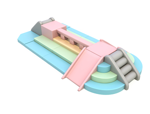 Vente en gros Ensemble d'aire de jeux intérieure blanche <span class=keywords><strong>Piscine</strong></span> à balles Softplay bon marché <span class=keywords><strong>pour</strong></span> les tout-petits Équipement de jeu souple <span class=keywords><strong>pour</strong></span> les enfants - Product Image 4