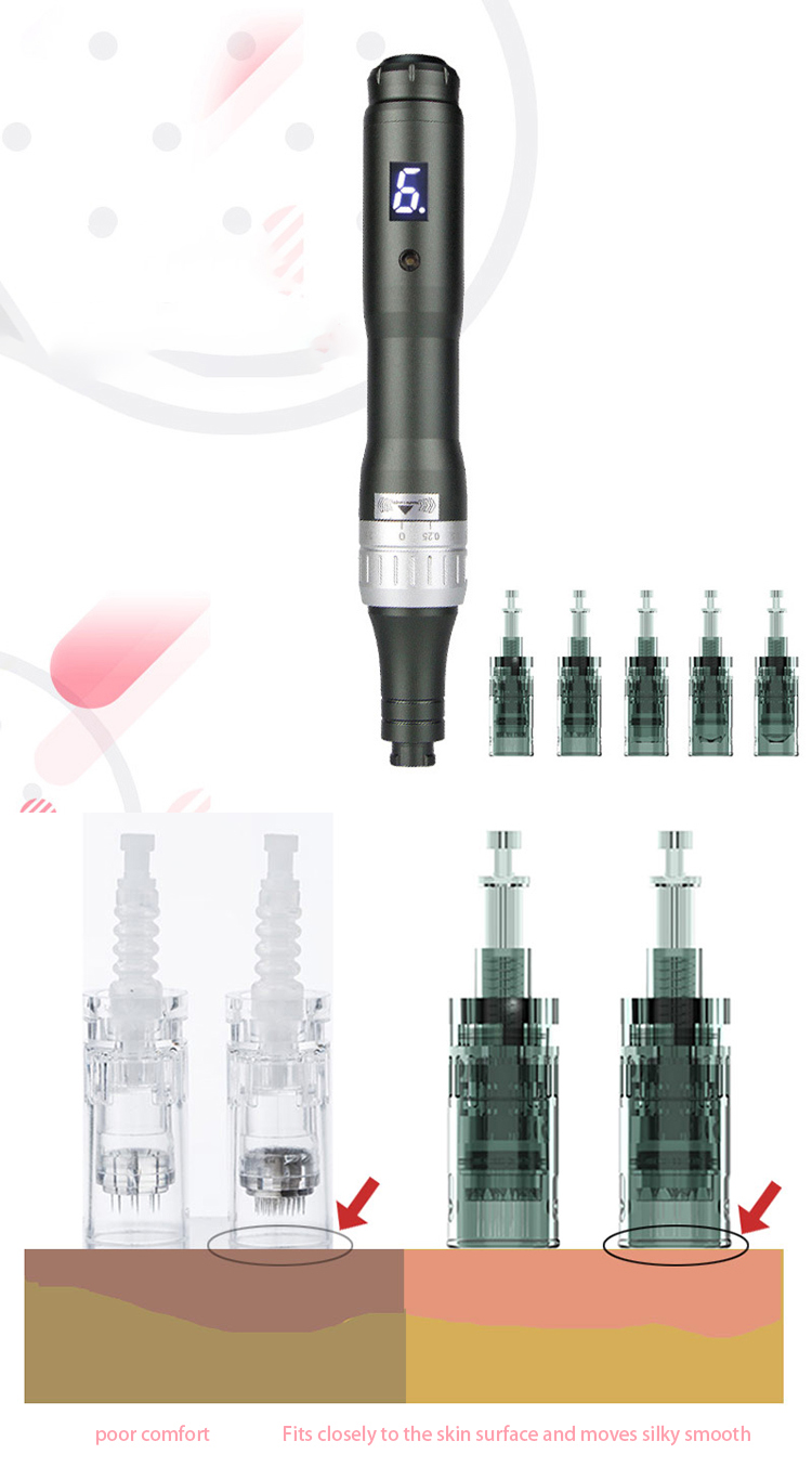 2022 New Arrival Portable Derma Pen Microneedle Device Dr Pen E6 Nano Microneedle Pen
