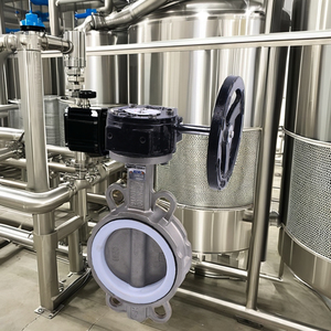 Trung Quốc Nhà Máy giá tốt nhất tùy chỉnh PTFE ghế thép không gỉ tuabin kẹp Van bướm - Product Image 4