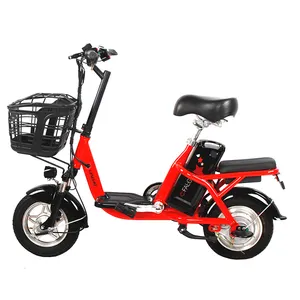 Wielmaat 14 Elektrische Motor 250/350 W Batty 48 V 10/12 Ah Oplaadtijd 6-8 Hchinese Elektrische Fiets goedkope Volwassen Fiets Brazilië