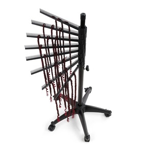 Wholesale Braiding Hair Rack 216 Pegs 360° Rotatable with Wheels Movable Hair Extension Holder for Salon & Beauty School - Product Image 2
