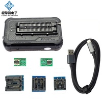 Programmeur universel JQW XGecu T76 + Kit d'adaptateurs 5 pièces 32 bits 200 MHz USB Type-C 76 broches Prise en charge de plus de 26000 circuits intégrés EMMC 140 Mo/s Prix réel