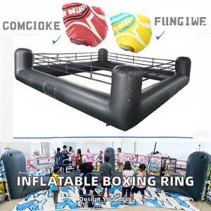 Anneau de boxe gonflable <span class=keywords><strong>d</strong></span>'<span class=keywords><strong>extérieur</strong></span>, jeu de château gonflable amusant - Product Image 2