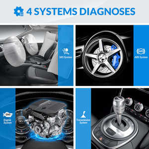 Escáner OBD2 LAUNCH CRP129E, Herramienta de Diagnóstico para Autos con Analizador de Motor, Admite Diagnóstico Completo de Vehículos - Product Image 2