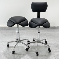 Chaise de salon commerciale Kaiselong L300 pour salons de coiffure et instituts de beauté avec cadre en aluminium et levage rotatif