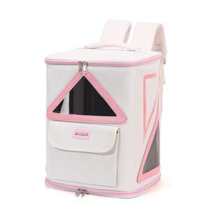 Portable and breathable <b>cat</b> <b>backpack</b> for carrying your pet. Lightweight, large capacity, foldable. - Product Image 5