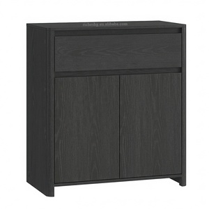 Salle à manger moderne salon couloir armoire de rangement meubles en bois cuisine Buffet avec 2 portes - Product Image 4