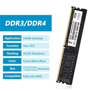Mémoire RAM DDR4 <span class=keywords><strong>DDR3</strong></span> 4 Go 8 Go 16 Go pour ordinateur de bureau <span class=keywords><strong>PC3</strong></span> <span class=keywords><strong>8500</strong></span> 10600 12800 1,5 V PC4 2133 2400 2666 3200 MHz 1,2 V Non-ECC DIMM Memoria RAM - Product Image 5