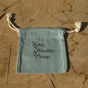 100% Organic Cotton <b>Drawstring</b> Bag High Quality Dust <b>Pouch</b> Bag Eco-friendly Reusable <b>Drawstring</b> <b>Pouch</b> Bag - Product Image 4
