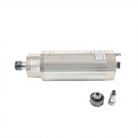 Moteur de broche électrique refroidi par eau 5,5 kW, type plat ER25, 24000 tr/min, pour routeur CNC, machine de sculpture et de fraisage du bois
