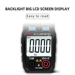 Akım, Ohm, kapasite ve diyot ile otomatik değişen ncv'deki dijital multimetre Amp <span class=keywords><strong>Volt</strong></span> kelepçe metre voltmetre - Product Image 3