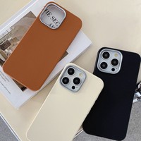 Coque arrière souple antichute en TPU pour iPhone 16 15 Pro Max 14 Plus 11 12 13 Pro Max, plusieurs couleurs, vente en gros