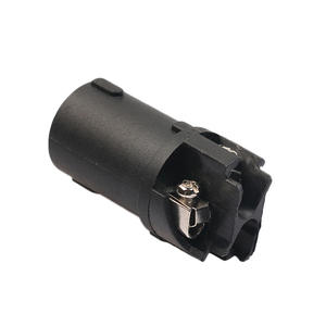 Conector de Audio Cuádruple de 26 mm, Enchufe de Altavoz con Aislamiento Azul, Instalación en Línea - Product Image 3