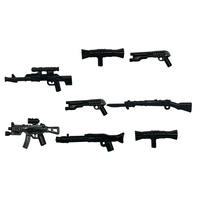 Briques de construction DIY, figurines de guerriers galactiques, briques de construction, armée de science-fiction avec ensemble d'armes, jouets de collection MOC pour garçon, cadeau