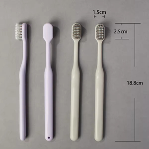 Оптовые мягкие портативные экономичные дорожные зубные щетки для взрослых из Китая для гигиены полости рта - Product Image 6