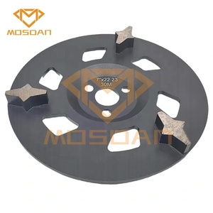 7 인치 180mm Floorex 3 물고기 <span class=keywords><strong>X</strong></span> 세그먼트 다이아몬드 컵 그라인딩 휠 - Product Image 6