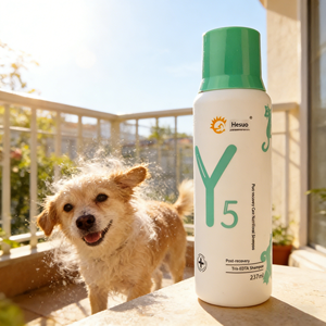 Champú y Acondicionador <span class=keywords><strong>Natural</strong></span> Ecológico de Lujo para Perros y Gatos - Elimina la Suciedad e Infecciones, Trata la Picazón y el Mal Olor de las Orejas, Envase de Plástico para Baño - Product Image 1