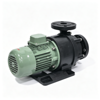 Pompe à eau centrifuge électrique triphasée K AMX-440FGAAE-1 0,5 CV en plastique PP+GF magnétique pour le traitement des eaux usées OEM