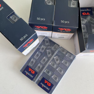 เม็ดมีดกลึง YG602 สำหรับงานกลึง CNC รุ่น APKT160408PDER พร้อมเคลือบ PCD/PCBN ความแข็ง HRC45-65 ขายส่ง - Product Image 6