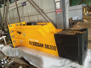 Rompedor Hidráulico de Roca Tipo Caja SB200 de Grado Minero |   Cincel Pesado de 210 mm de Diámetro |   Martillo de Alto Impacto para Excavadoras de 62T-68T - Product Image 6