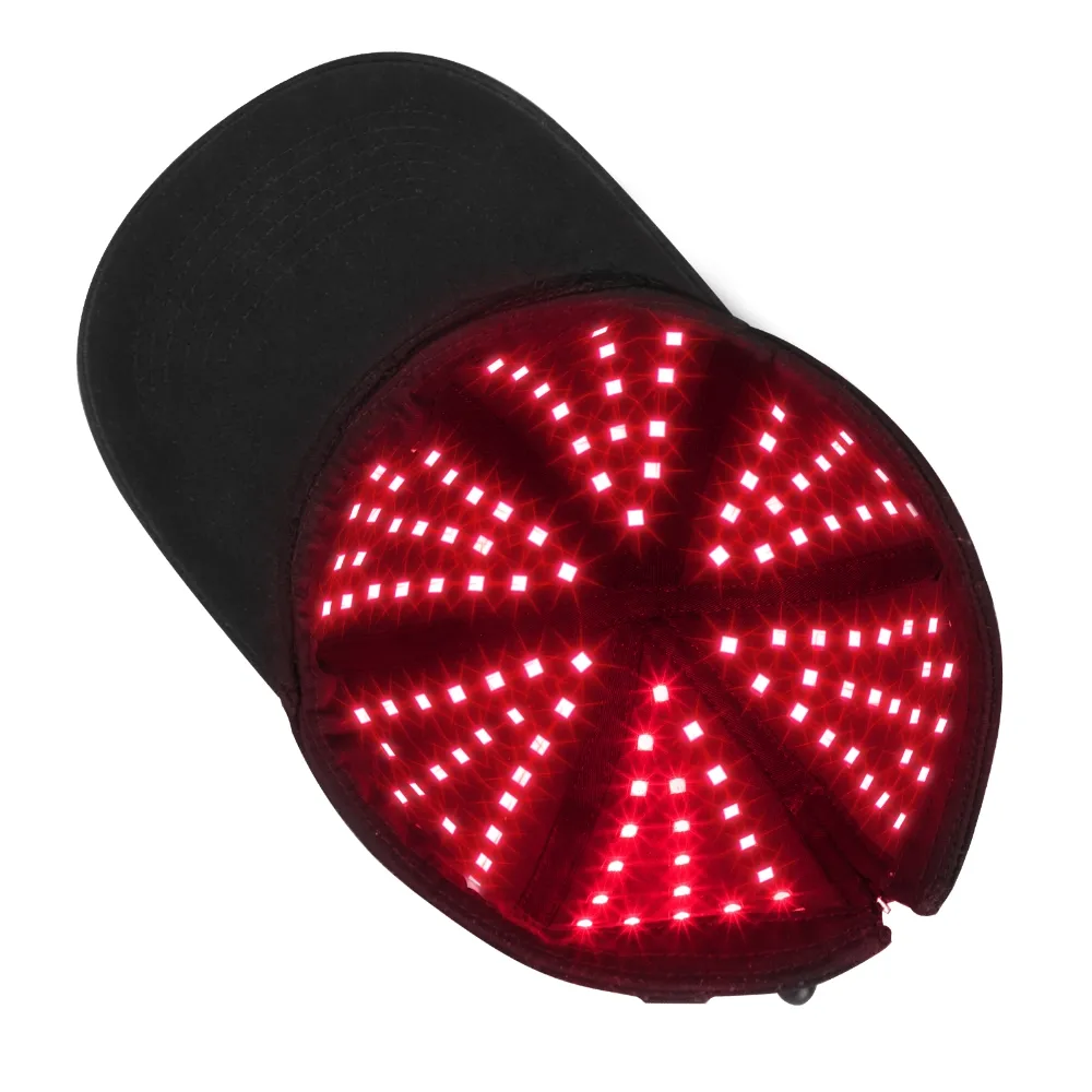 Factory Wholesale Led Lamp Red Light Therapy Helmet Near Infrared Red Light Therapy Hat For Hair Care