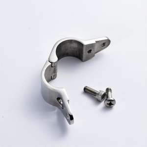 316 Edelstahl Bimini-Oberfläche Hinge Schienenhalterungs-Fitting Zubehör Yacht Schiff Kiefer-Rutschclip - Product Image 2