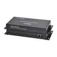 Codificador de Video Full HD H.265 1080P, Codificador de TV Digital, RTMP IPTV, Codificador con 8 Entradas de Canal Hd-mi
